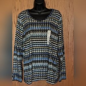 Size XXL Croft & Barrow Long sleeve‎ Top